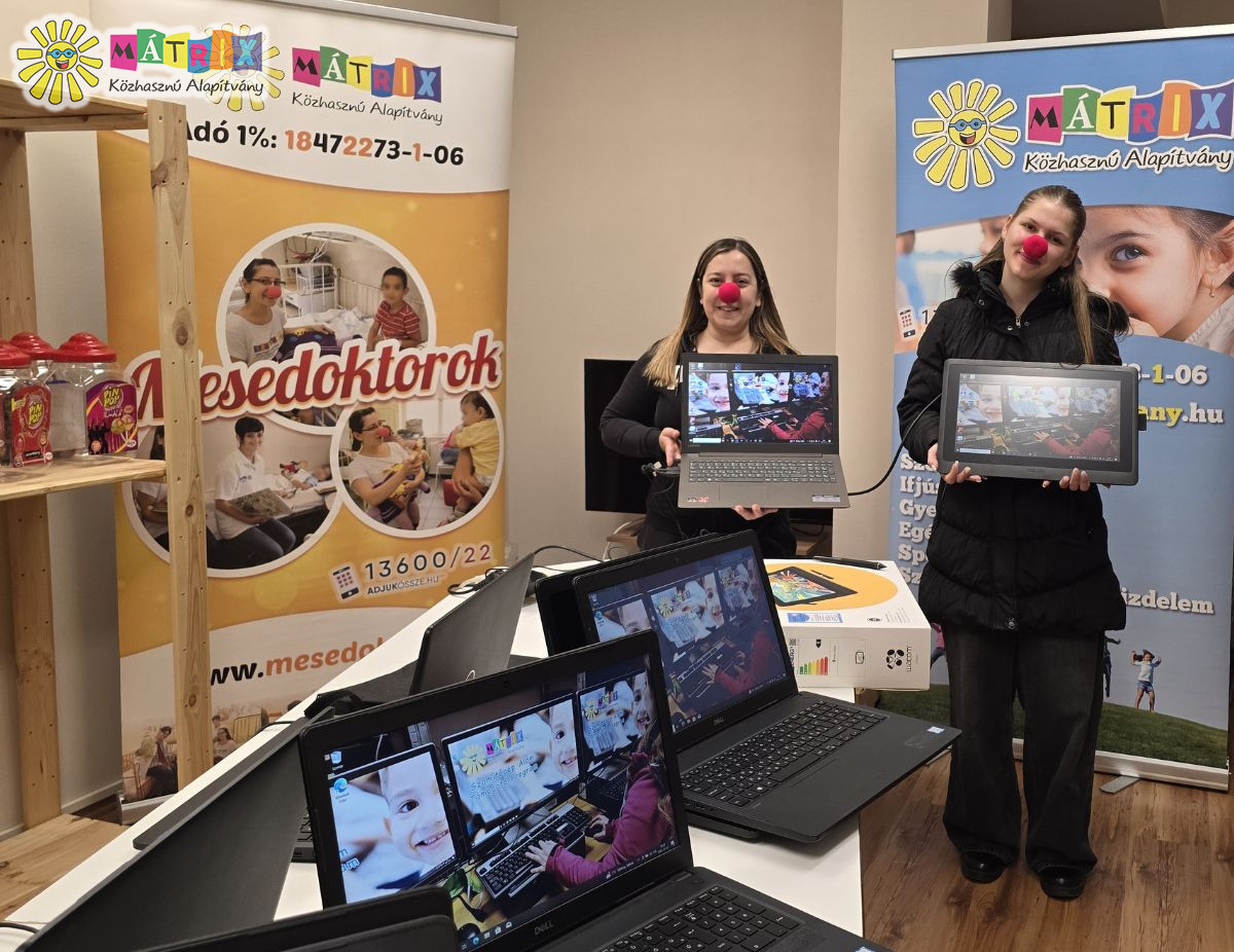 Cikkek / Bohócdoktorok a tehetségek támogatója