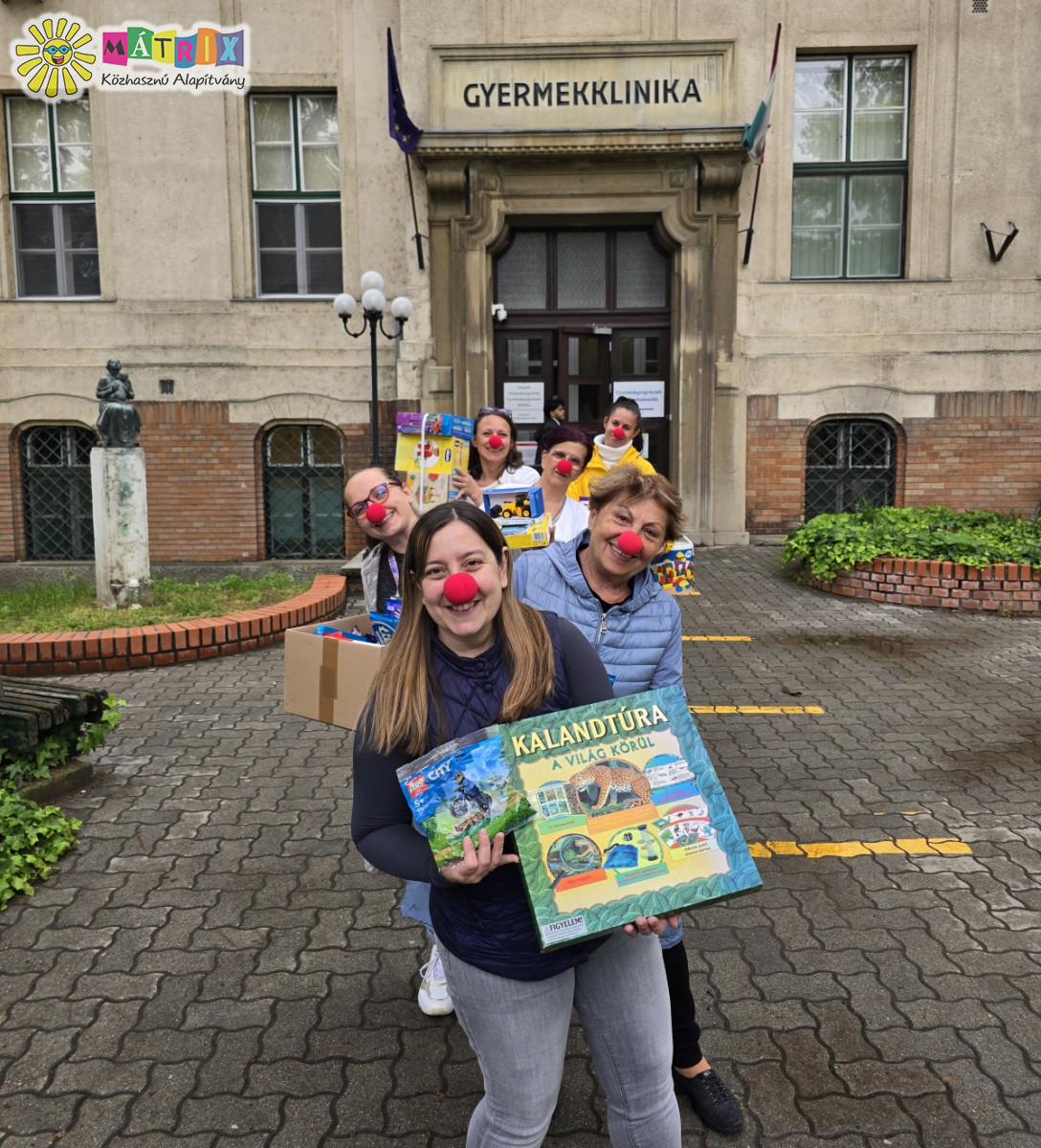 Galéria / Bohócdoktorok, játékok a gyermekklinikára