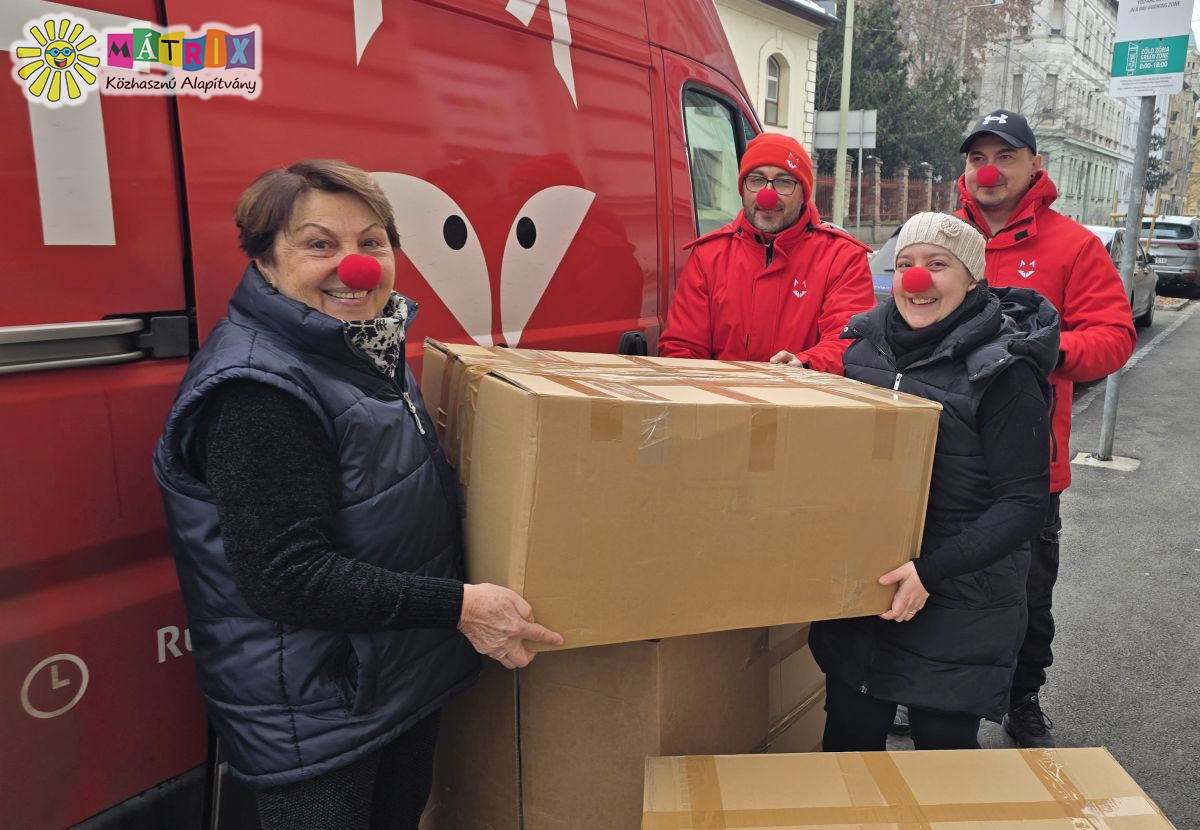 Galéria / Bohócdoktor jótettek a FoxPost támogatásával