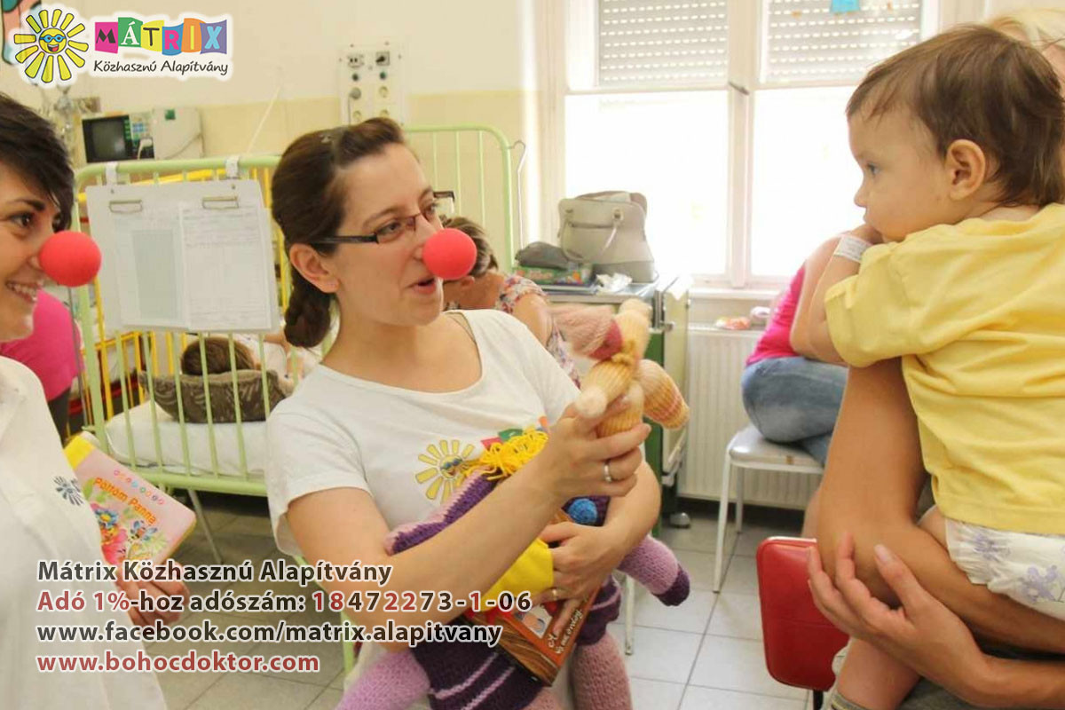 Bohócdoktorok adó 1%