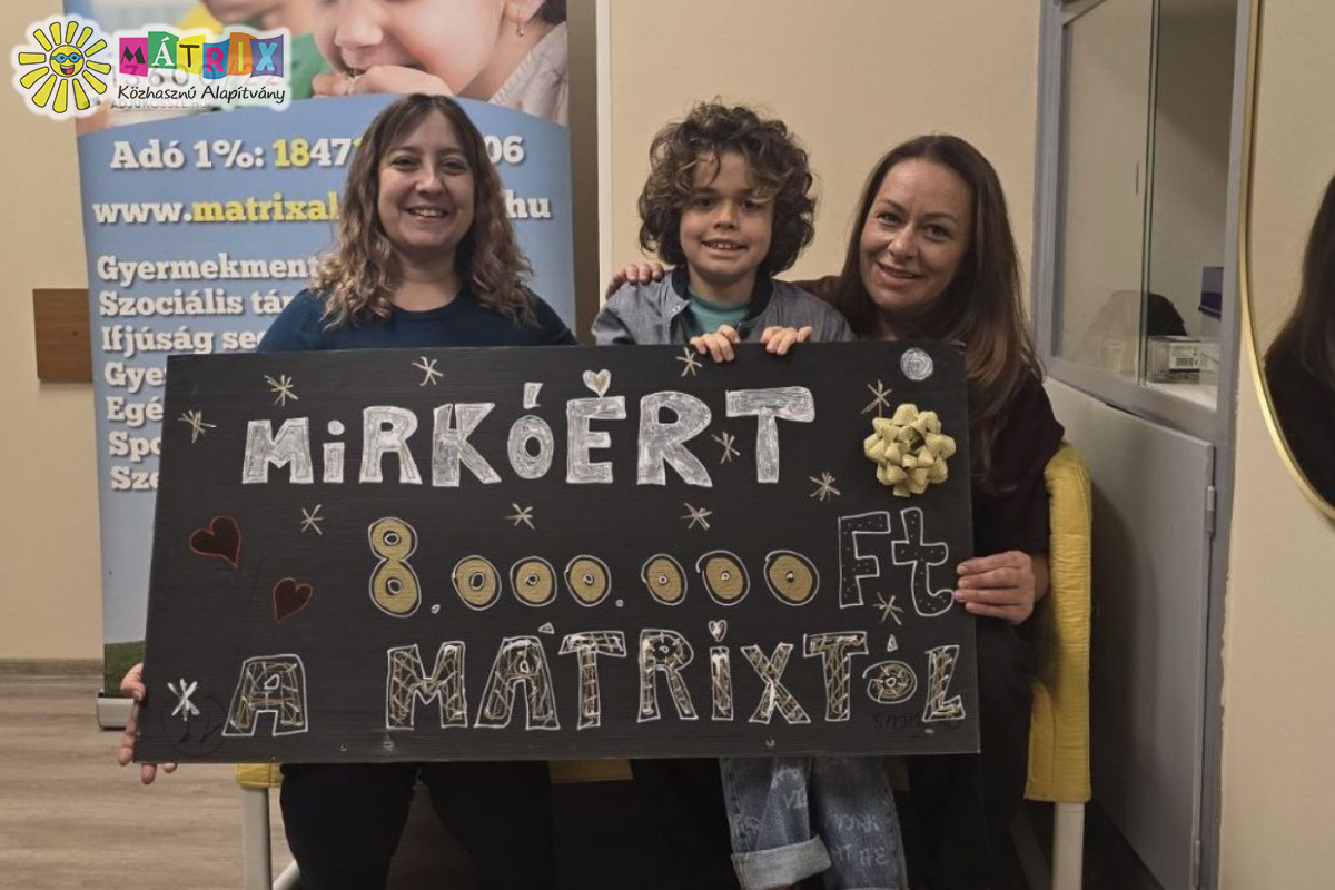 Mirkó adó 1% támogatás - Bohócdoktorokkal